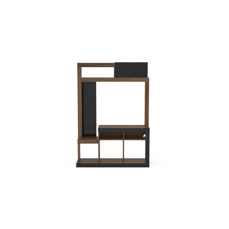 Birela Orka Entertainment Unit in Walnut and Black