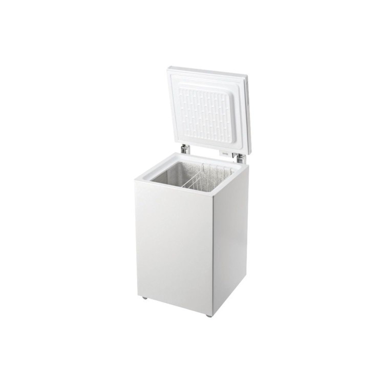 GRADE A2 - Indesit OS1A1002 53cm Wide 100 Litre Chest Freezer - White