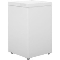 GRADE A2 - Indesit OS1A100 100 Litre Chest Freezer 57cm Deep A+ Energy Rating 53cm Wide - White