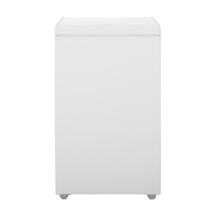 GRADE A2 - Indesit OS1A100 100 Litre Chest Freezer 57cm Deep A+ Energy Rating 53cm Wide - White
