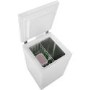 GRADE A2 - Indesit OS1A100 100 Litre Chest Freezer 57cm Deep A+ Energy Rating 53cm Wide - White