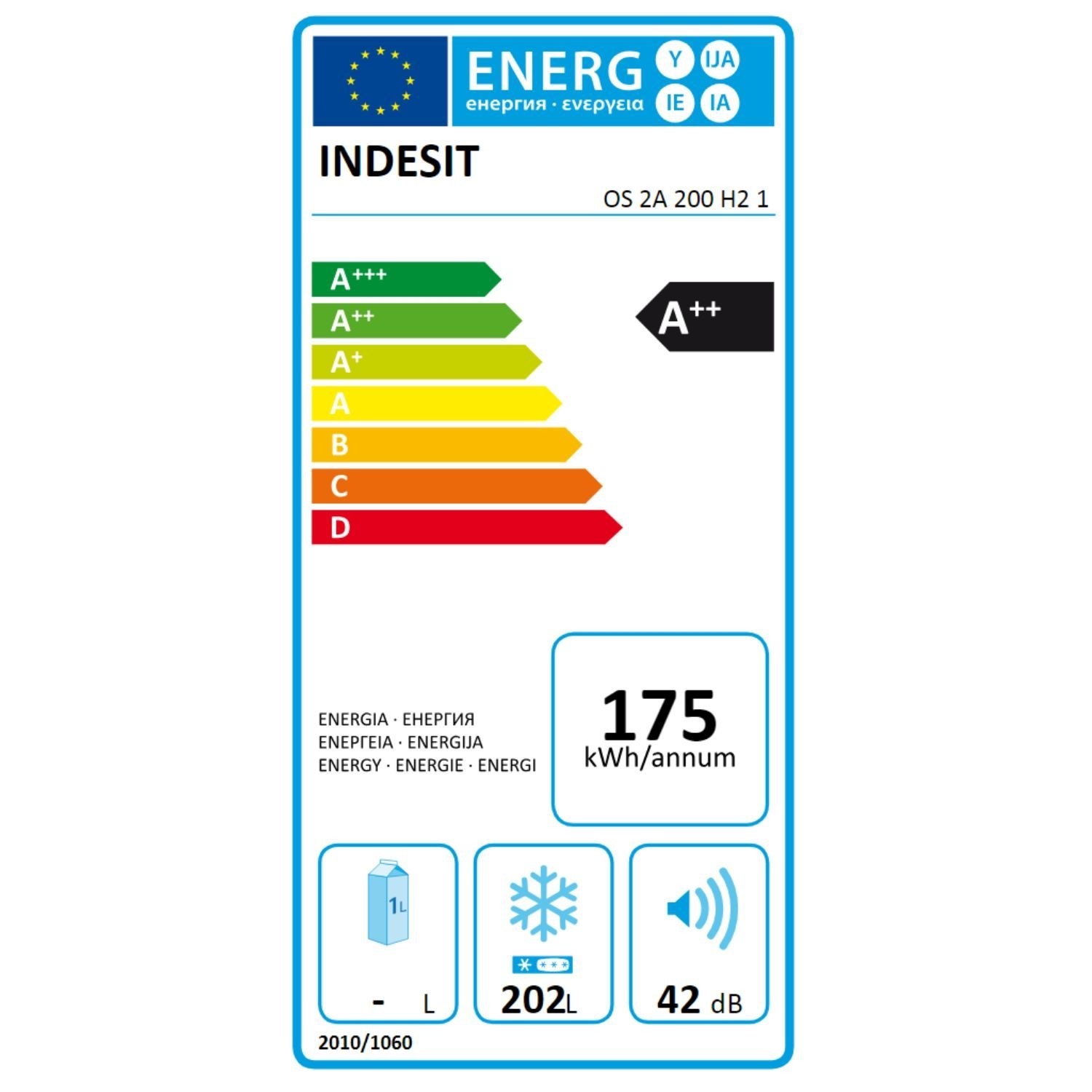 Indesit 204 Litre Freestanding Chest Freezer - White OS2A200H21 ...