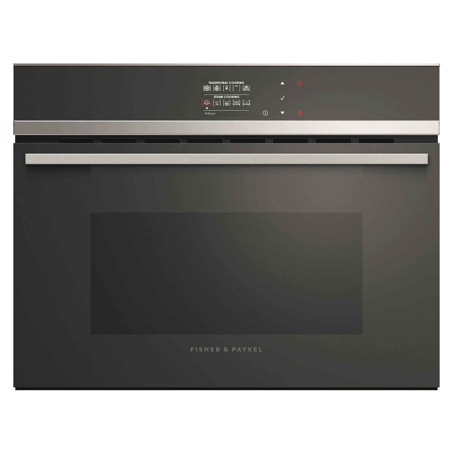 Fisher & Paykel Series 9 Built-in Steam Oven & Grill - Black Glass