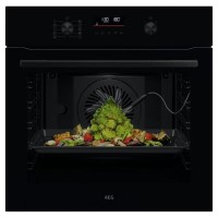 Refurbished AEG 6000 Series SenseCook OS6AB50AK 60cm Single Electric Oven Refurbished AEG 6000 Series SenseCook OS6AB50AK 60cm Single Electric Oven