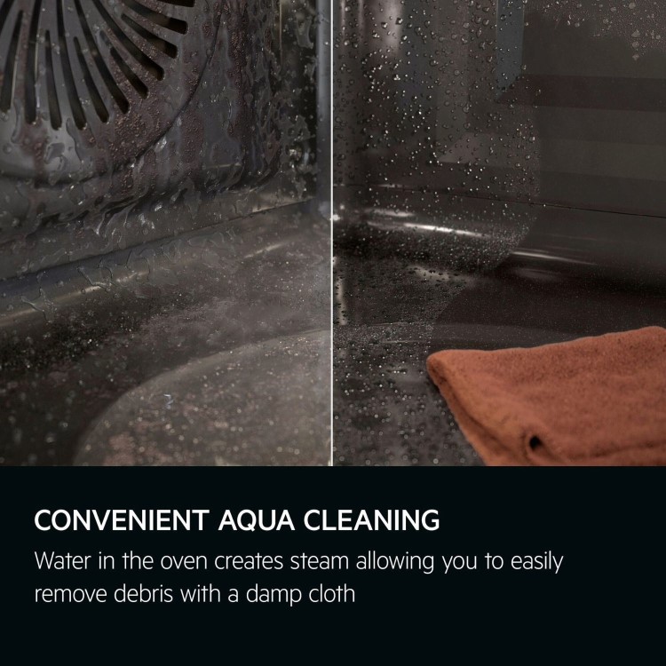 Refurbished AEG 6000 Series SenseCook OS6AB50AK 60cm Single Electric Oven