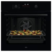 AEG 6000 Series OS6PB50AK SenseCook Electric Single Oven - Black  AEG 6000 Series OS6PB50AK SenseCook Electric Single Oven - Black