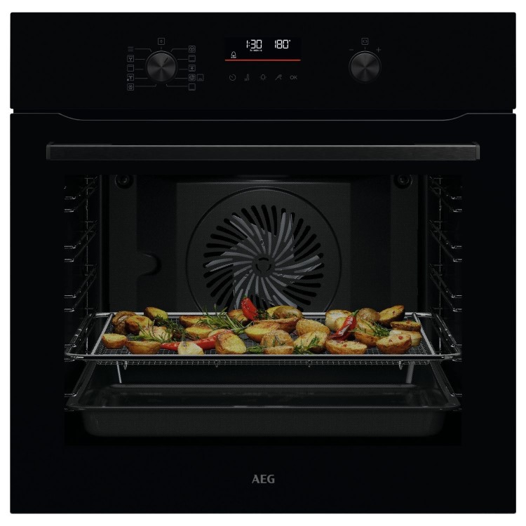 AEG 6000 Series OS6PB50AK SenseCook Electric Single Oven - Black