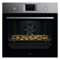 GRADE A2 - AEG 6000 Series OS6PB50AM SenseCook Electric Single Oven - Stainless Steel GRADE A2 - AEG 6000 Series OS6PB50AM SenseCook Electric Single Oven - Stainless Steel