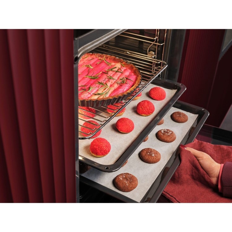 GRADE A2 - AEG 6000 Series OS6PB50AM SenseCook Electric Single Oven - Stainless Steel