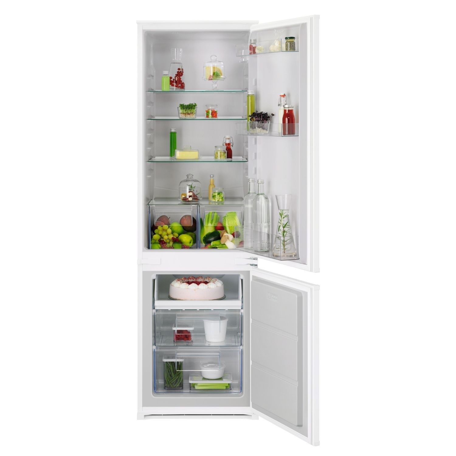 6000 Series 271 Litre 70 30 Integrated Fridge Freezer