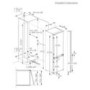 AEG 6000 Series 271 Litre 70/30 Integrated Fridge Freezer