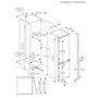 AEG Series 7000 257 Litre 70/30 Integrated Fridge Freezer