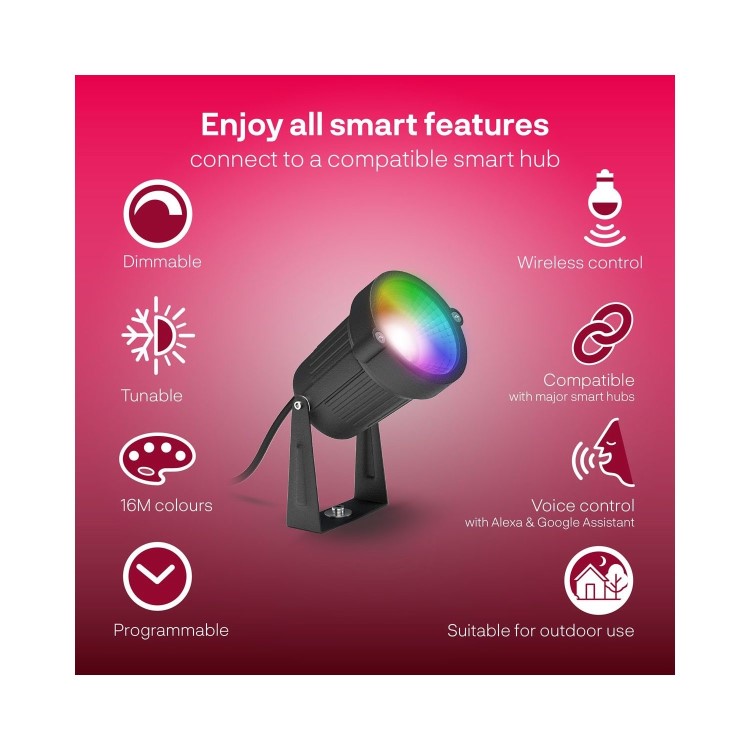 Innr Smart Outdoor Spot Light 230lm single spot