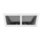 GRADE A2 - Freestanding Double Ended Back to Wall Bath 1500 x 740mm - Oslo