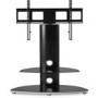 Alphason OSMB800/2-S Osmium TV Stand for up to 47" TVs - Black