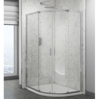 Claritas 6mm Offset Quadrant Shower Enclosure 1000 x 800mm Claritas 6mm Offset Quadrant Shower Enclosure 1000 x 800mm