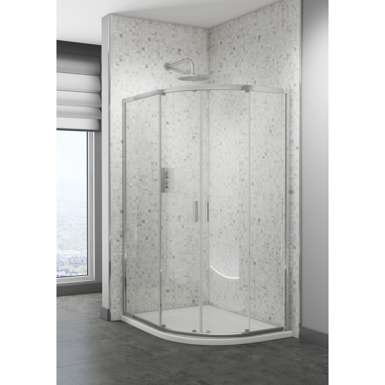 Claritas 6mm Offset Quadrant Shower Enclosure 1000 x 800mm