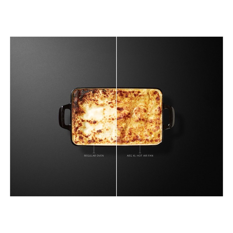 AEG 6000 Series OU5CP40M Built-In Electric Double Oven - Stainless Steel