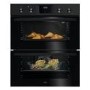 AEG 6000 Series OU5NU20B Built-In Electric Double Oven - Black