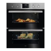AEG 6000 Series OU5NU20M Built-In Electric Double Oven - Stainless Steel