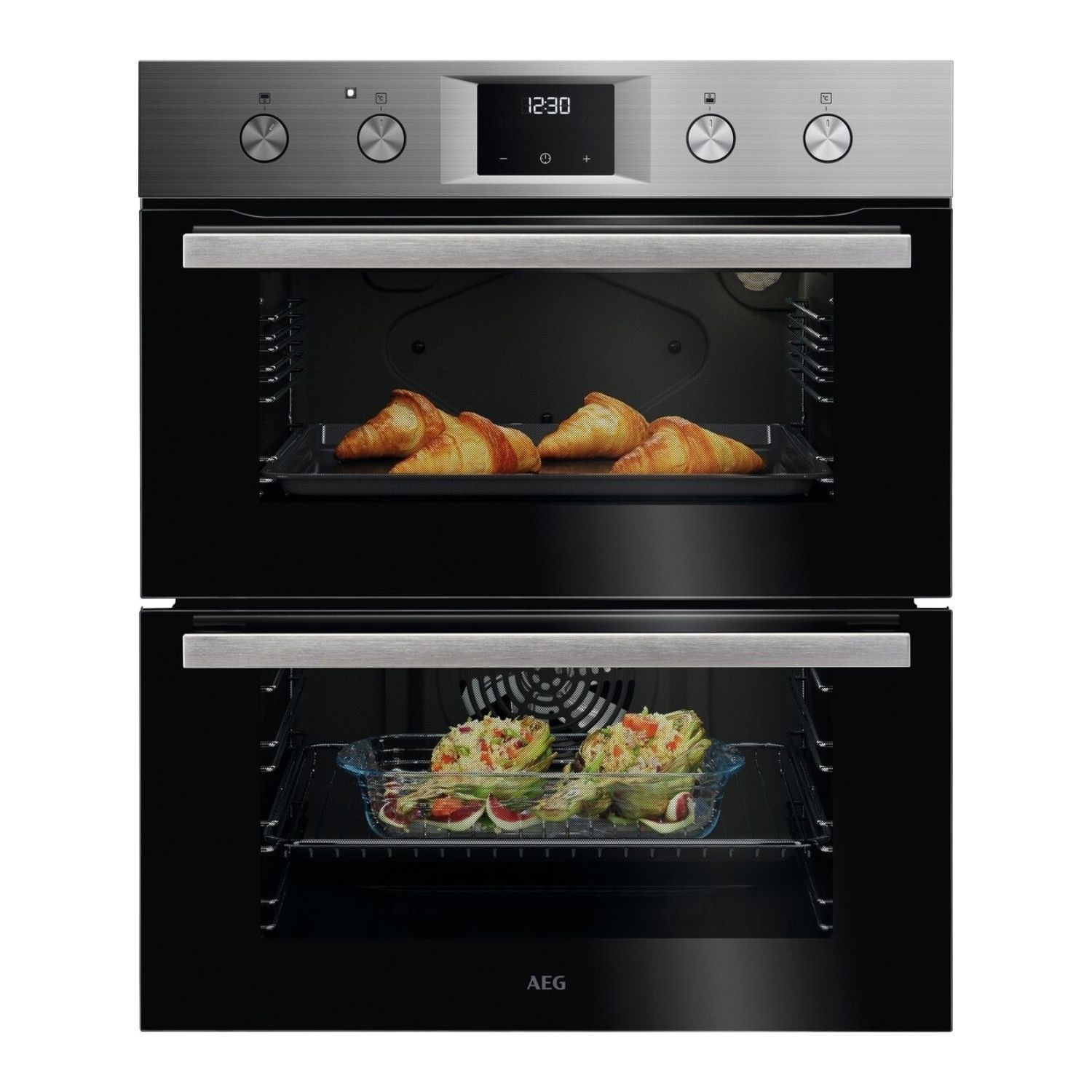 Aeg 6000 Series Ou5nu20m Built Under Electric Double Oven  OU5NU20M