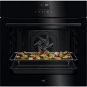 79160680/1/OU5PB40PK Refurbished AEG 5000 Series OU5PB40PK Electric Single Oven - Black