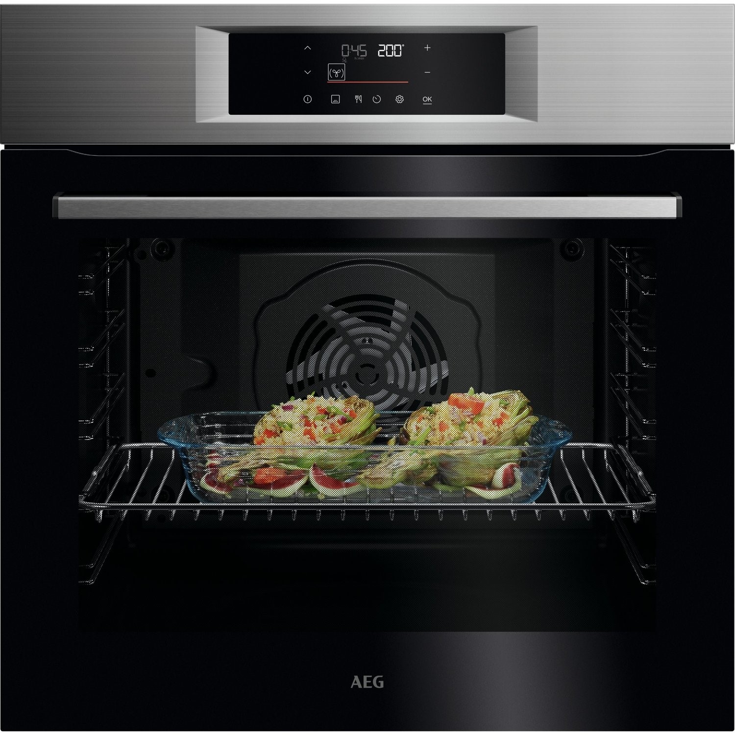 5000 Series OU5PB40PM Built Electric Single Oven Stainless Steel