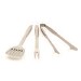 Outback Stainless Steel 3pcs BBQ Tool Set