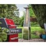 Refurbished Outback Signature Flame Tower Pyramid Gas Patio Heater - Stainless Steel