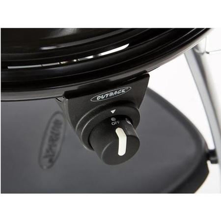 Outback Trekker Portable Gas BBQ in Black 