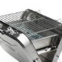 Outback Portable - Briefcase Style Charcoal BBQ Grill - Stainless Steel