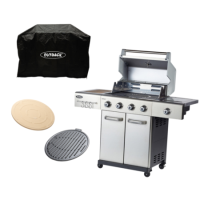 Outback Jupiter 4 Burner Hybrid  S/S with Utility Basket Cover + Access
