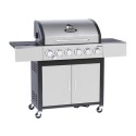 OUT371152 Outback OUT371152 Mercury 6 Burner Gas BBQ Hybrid - Stainless Steel 