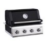 Outback OUT371162 Jupiter 4 Burner Gas Hybrid in Black Built In