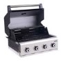 Outback OUT371162 Jupiter 4 Burner Gas Hybrid in Black Built In