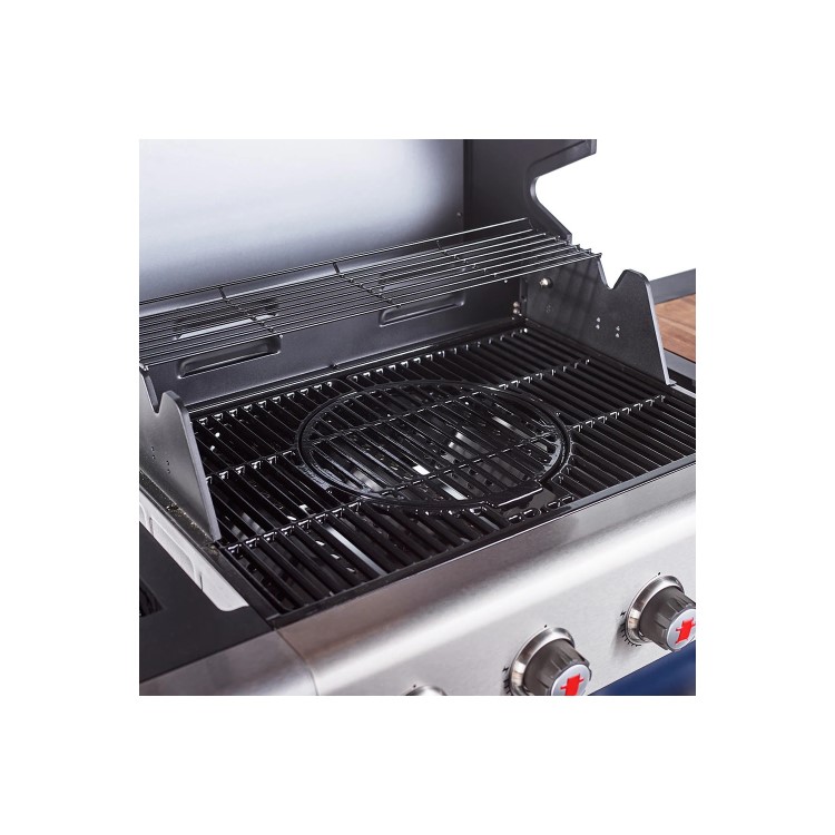 Outback Jupiter 4 Burner Hybrid with Chopping Board – Black