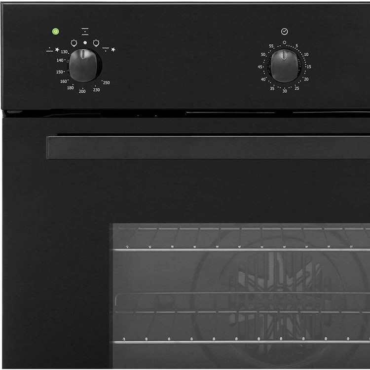 Candy OVG505/3N Gas Single Oven - Black