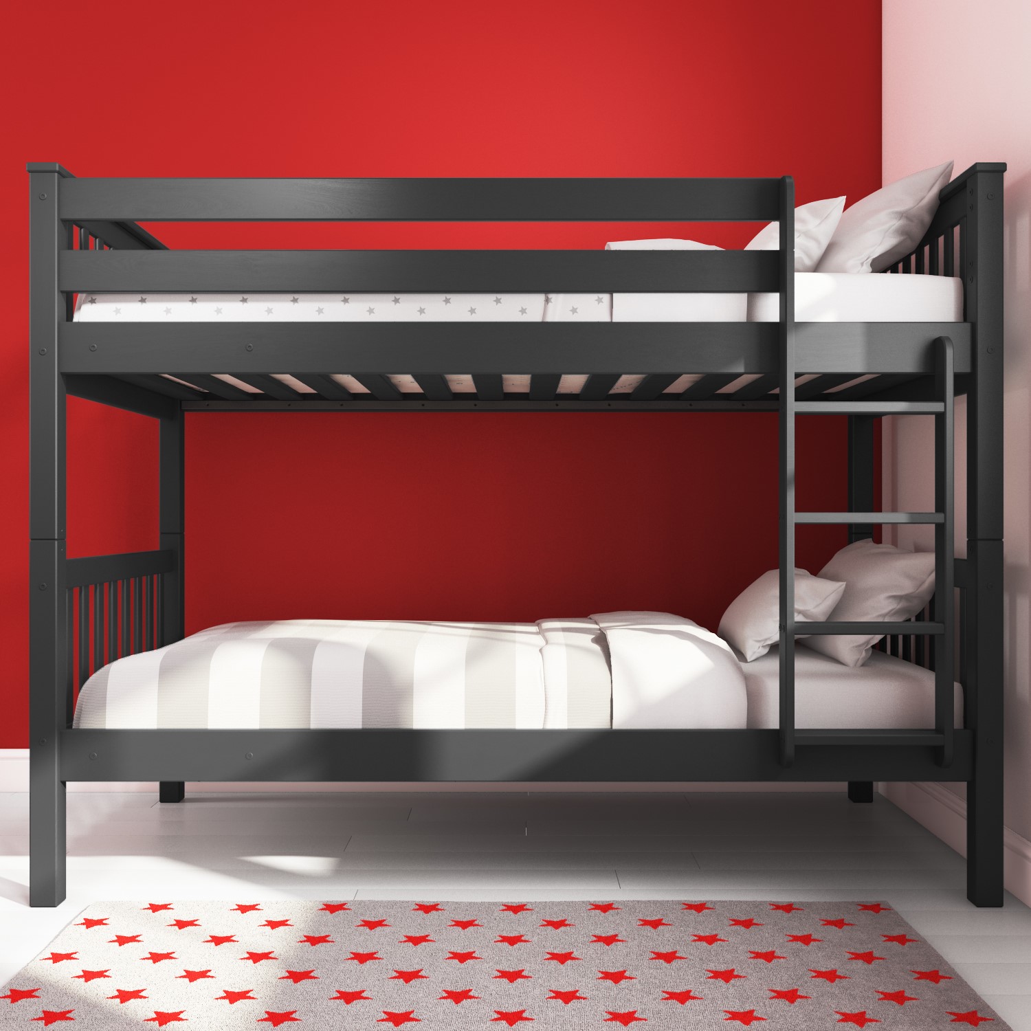 Oxford Single Bunk Bed in Anthracite Grey OXF015A 5056096005028 eBay