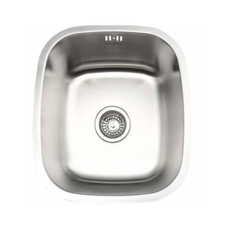 GRADE A1 - Taylor & Moore Undermount Single Bowl Stainless Steel Kitchen Sink