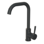 Reginox Single Lever Kitchen Tap - Matt Black