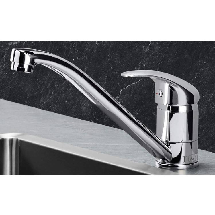 GRADE A1 - Taylor & Moore Oxford Single Lever Chrome Mixer Tap