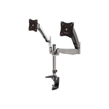 Proper Hydraulic Dual Arm Desk PC Monitor Mount 19''-27'' Vesa max 100x100mm