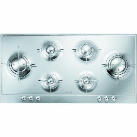 Smeg P106 100cm wide Piano Design Gas Hob