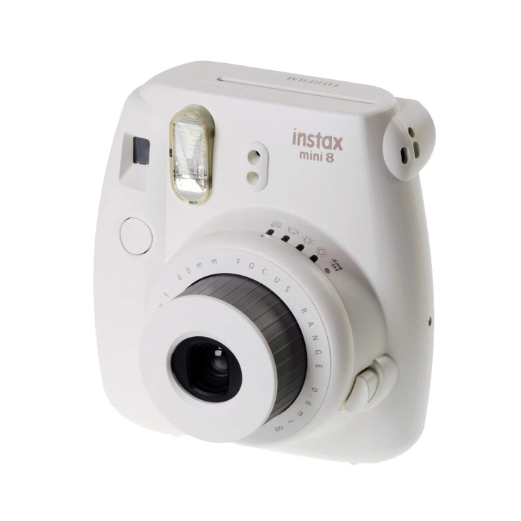 Fuji Instax Mini 8 White Instant Camera