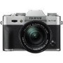 FujiFilm X-T10 Camera Silver XC 16-50mm II Lens Kit 16.3MP 3.0LCD FHD WiFi