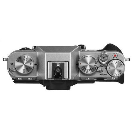 FujiFilm X-T10 Camera Silver XC 16-50mm II Lens Kit 16.3MP 3.0LCD FHD WiFi