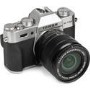 FujiFilm X-T10 Camera Silver XC 16-50mm II Lens Kit 16.3MP 3.0LCD FHD WiFi