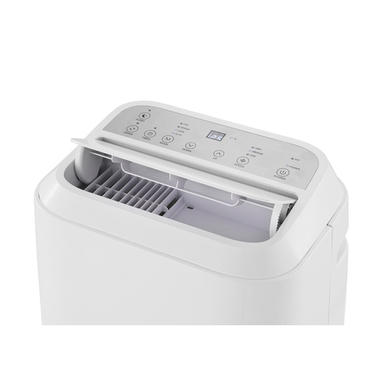 GRADE A1 - electriQ 12000 BTU SMART WIFI App Portable Air Conditioner with heatpump for rooms up to 30 sqm - Alexa Enabled