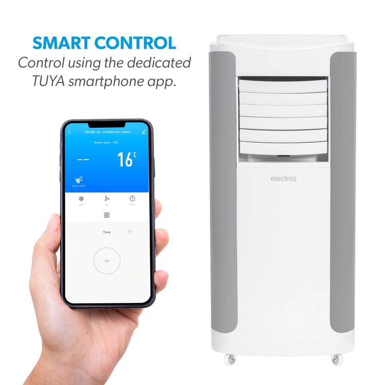 Refurbished electriQ 12000 BTU 3.5 kW WIFI Smart App 4-in-1 Air Conditioner