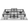 Smeg P1640X Linea Stainless Steel 4 Burner 60cm Gas Hob